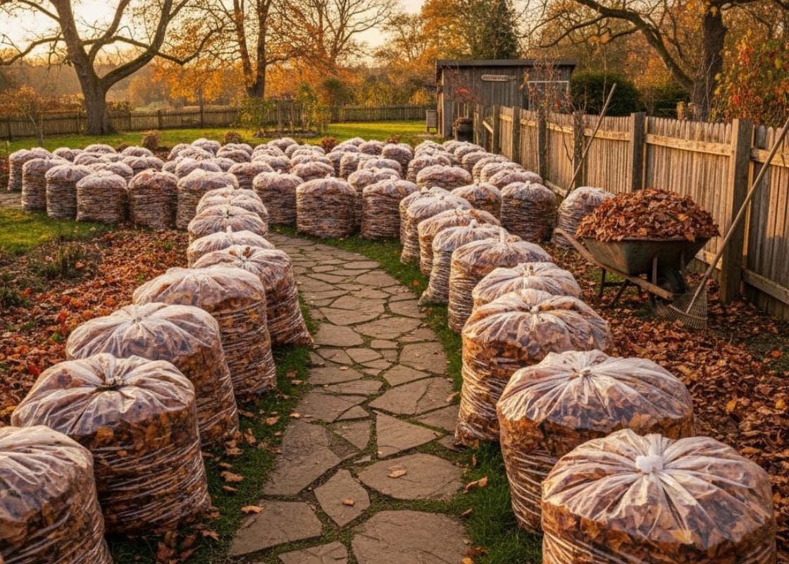 Here’re What I Do With Fall Leaves Instead of Sending Hundreds of Bags to the Landfill