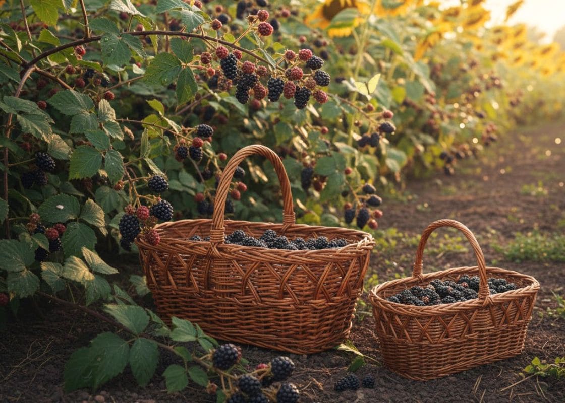 I Discovered a Forgotten Patch of Wild Blackberries on Our Back Acre