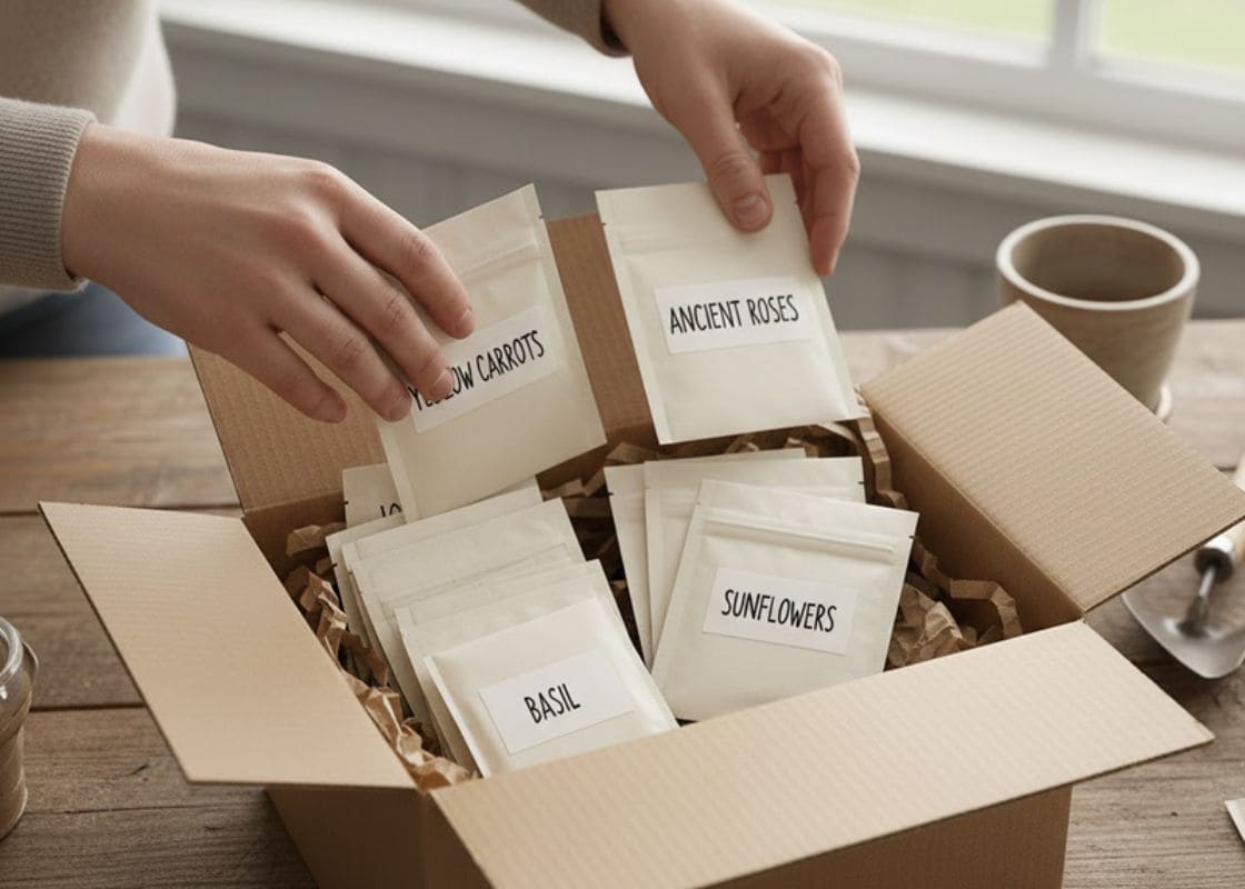 My Seeds Finally Arrived After Days of Waiting