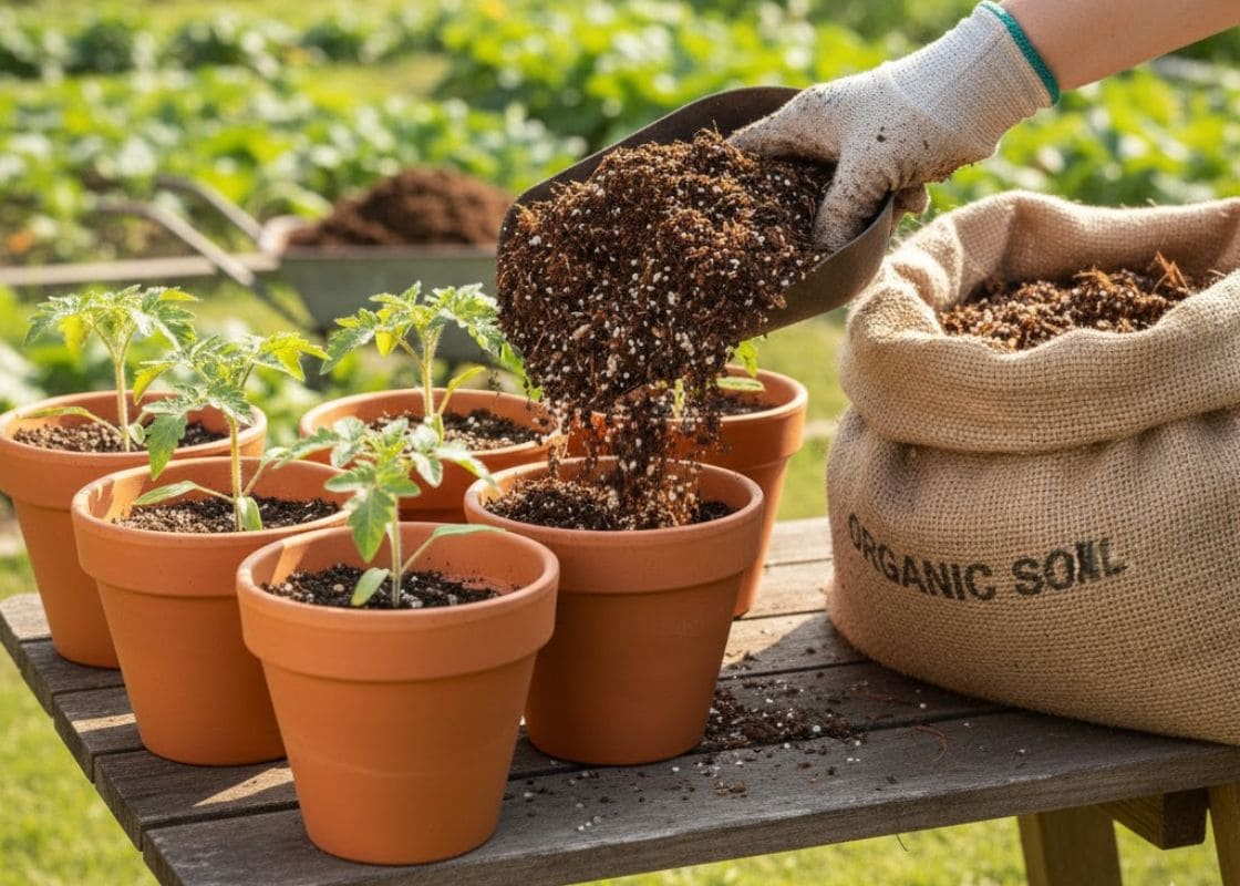 The Potting Mix I Use for My Garden And Get Success Nearly 100%