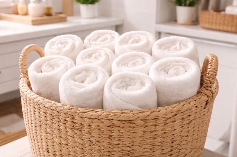 10 Creative Ways to Organize Towels in Your Bathroom