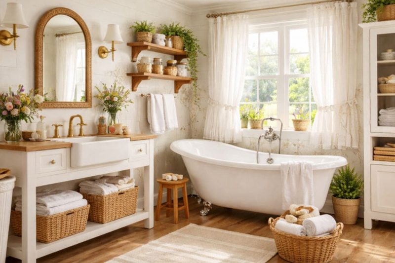 22 Cottage Bathroom Ideas to Create a Cozy and Inviting Retreat