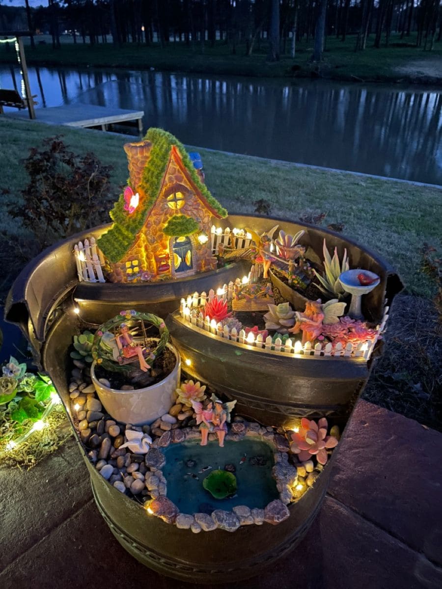 Fairy Garden at Twilight