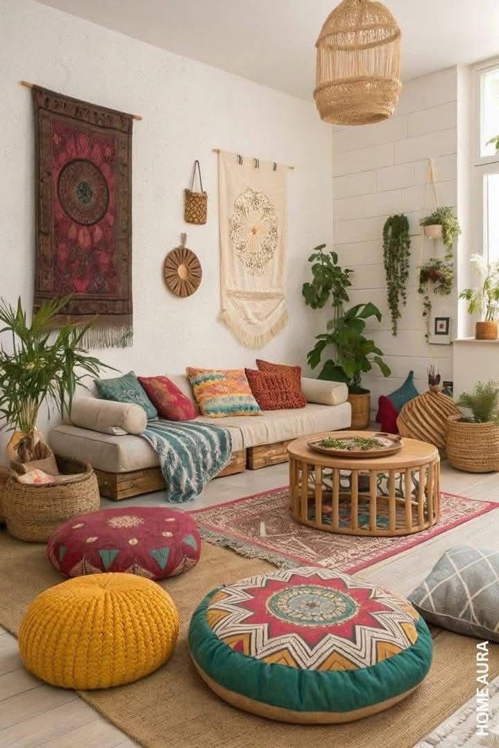 Floor Seating Boho Retreat