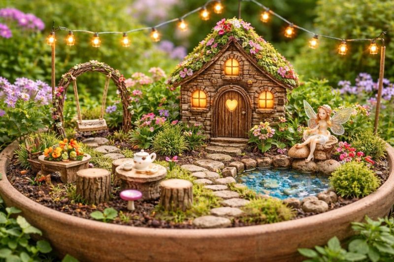 Transform Your Garden with These 12 Enchanting Fairy Garden Ideas