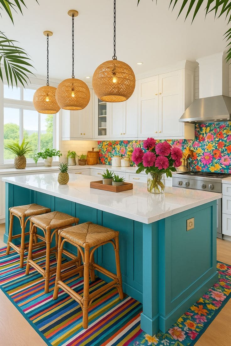 Tropical Color Pop Kitchen
